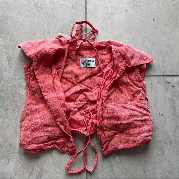 Matthew Bruch Vest with Triangle Top - Picture 3 of 7